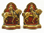 Illustration photo: Armor Bronze Company bookends