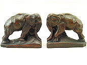 Illustration photo: Kathodion Bronze Works (KBW) bookends