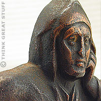 Illustration photo: Cast iron bookends